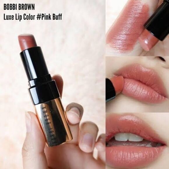 Bobbi Brown Luxe Matte Lipstick in Pink Bluff (Muted Warm Soft Pink) - Picture 10 of 17